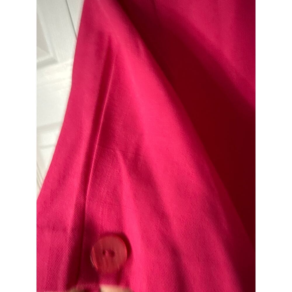 Sag Harbor Women's Size 16P Fuschia Short Sleeve Blazer - Picture 3 of 8